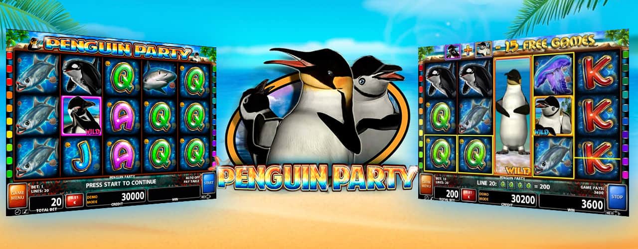 Игровой автомат Penguin Party от CT Interactive