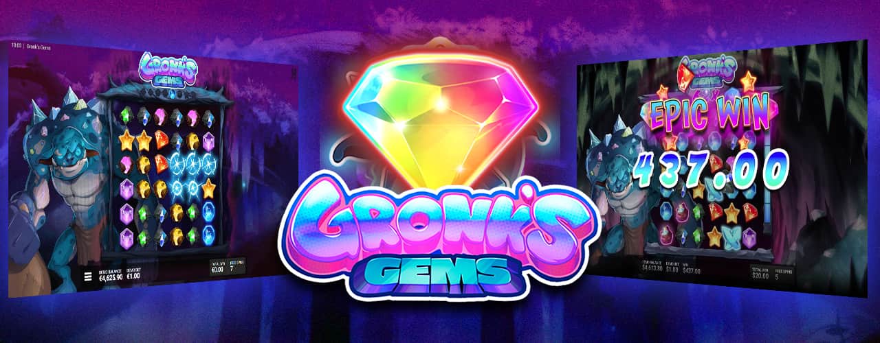 Игровой автомат Gronk's Gems от Hacksaw Gaming